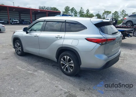 2021 Toyota Highlander Xle из США, поврежденный, VIN 5TDGZRAH8MS039824